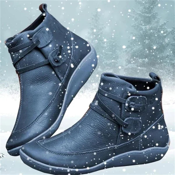 Bota Feminina de Couro Skarlette