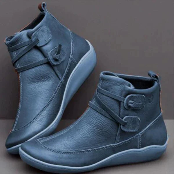 Bota Feminina de Couro Skarlette