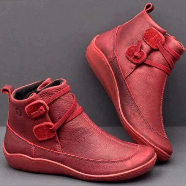 Bota Feminina de Couro Skarlette