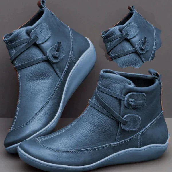 Bota Feminina de Couro Skarlette