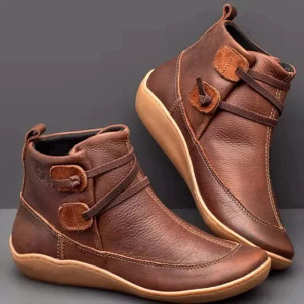 Bota Feminina de Couro Skarlette